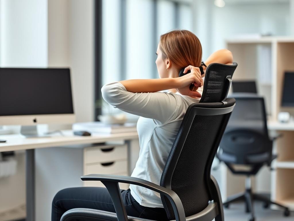 Exercício de mobilidade do core para profissionais que trabalham sentados Exercício de mobilidade do core para profissionais que trabalham sentados