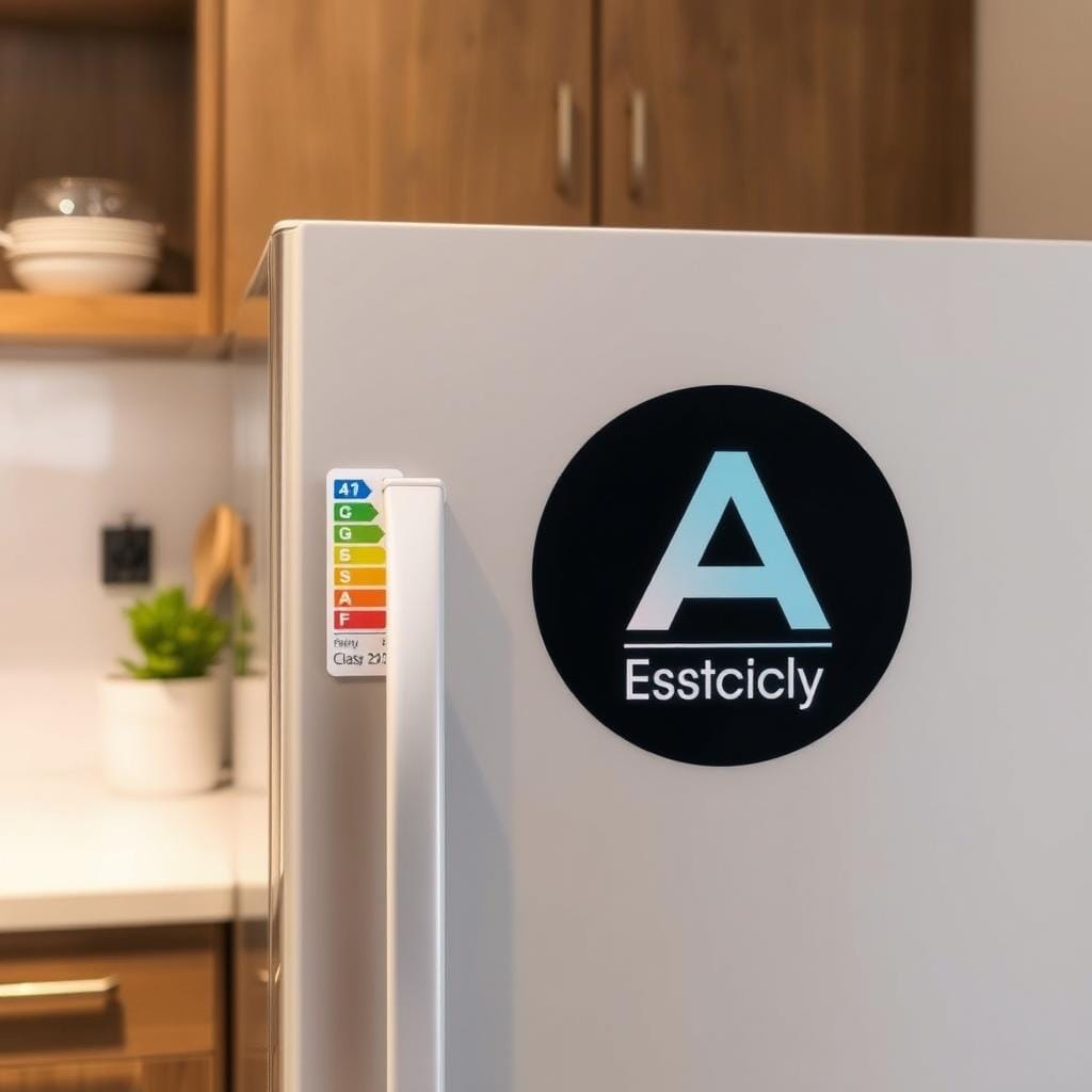Geladeira com selo de eficiência energética A Geladeira com selo de eficiência energética A