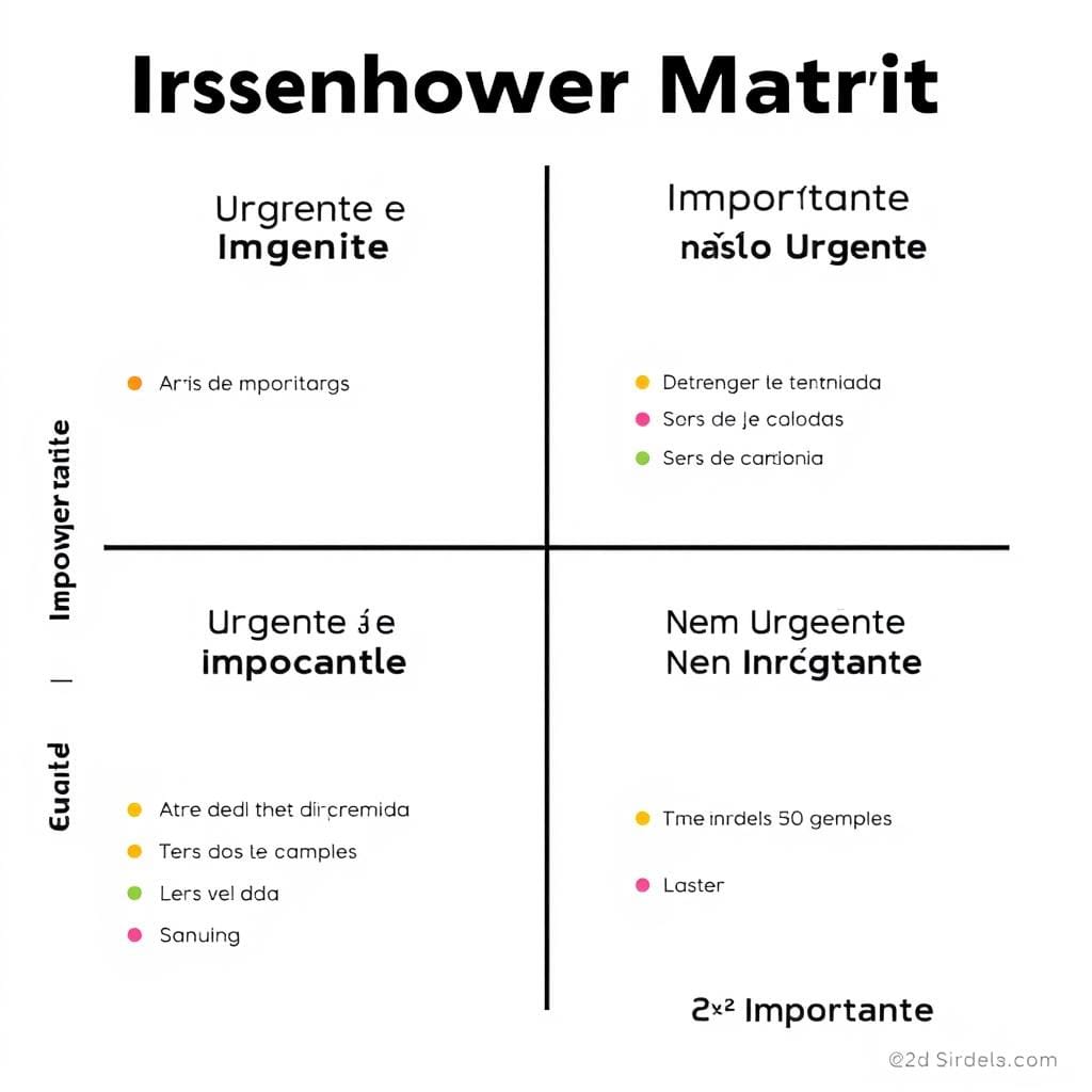 Matriz de Eisenhower para priorização de tarefas no Planejamento Semanal Consciente Matriz de Eisenhower para priorização de tarefas no Planejamento Semanal Consciente