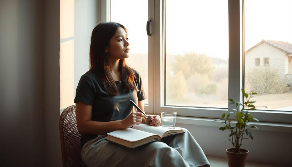 Pessoa realizando ritual matinal de 15 minutos para aumentar a produtividade