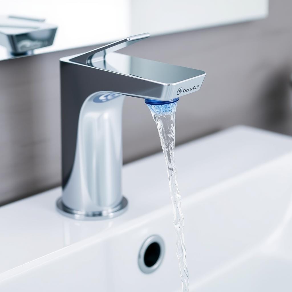 Torneira com sensor para economia de água Torneira com sensor para economia de água