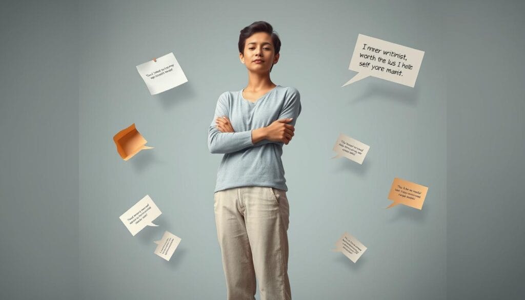 Pessoa com autoestima elevada apesar das críticas