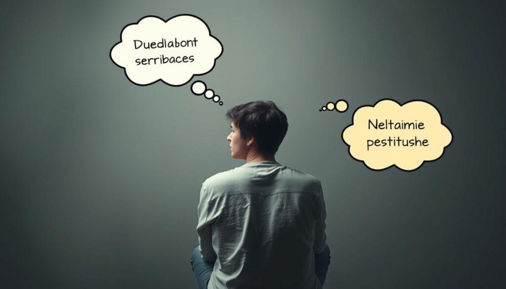 Pessoa refletindo sobre como lidar com críticas sem perder a autoestima