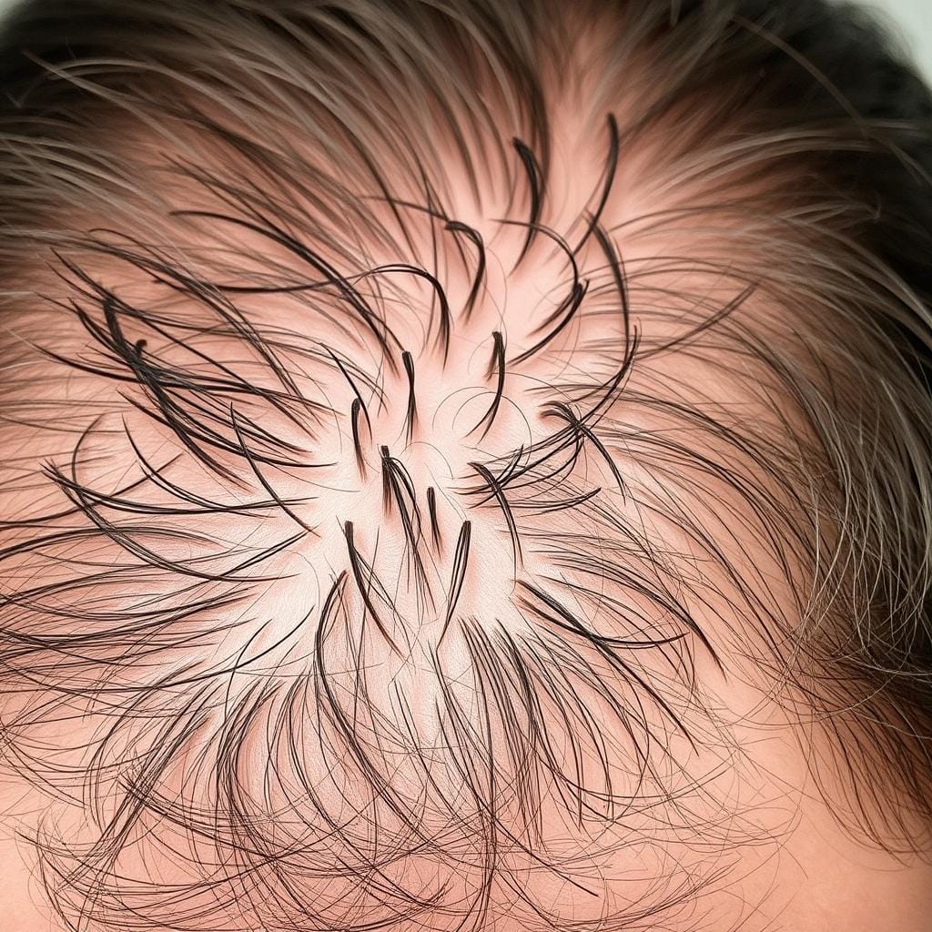 Crescimento de novos fios após 60-90 dias de uso do Folifix